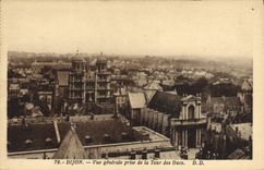CPA Dijon Vue generale prise de la Tour des Ducs 