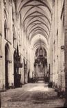 CPA Fecamp La Nef XII et XIII siecles de l'Eglise de la Trinite ancienne Abbaye Benedictine 