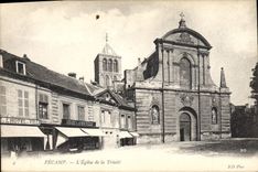 CPA Fecamp L'Eglise de la Trinite 