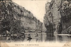 CPA Gorges du Tarn Le defile des Detroits 