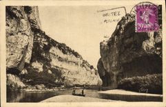 CPA La Douce France Gorges du Tarn La Malene Lozere 