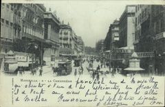 CPA Marseille La Cannebiere 