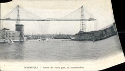 CPA Marseille Entree du vieux port le transbordeur 