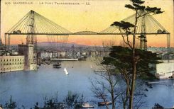 CPA Marseille Le Pont Transbordeur 