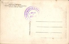 CPA Foret ed Compiegne Emplacement du Wagon du Marechal Foch