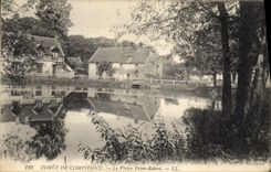 CPA Foret de Compiegne Le Vivier Frere Robert 