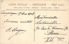 CPA Compiegne Le Chateau la Terrasse 