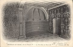 CPA Chateau de Blois Aile de Francois Ier Le Prie Dieu de Henri III 