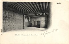 CPA Blois Chambre au fut assassine le Duc de Guise 