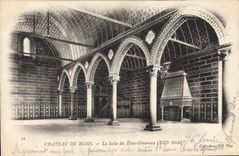 CPA Chateau de Blois La Salle des Etats Generaux XIII siecle 