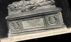 CPA Dreux Chapelle Saint Louis Tombeau du Prince Ferdinand fils du Duc de Montpensier par Millet 