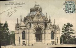 CPA Dreux Chapelle St Louis Sepulture de la Famille d'Orleans 