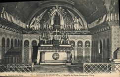 CPA Cathedrale de Chartres Chapelle de Notre Dame sous Terre 