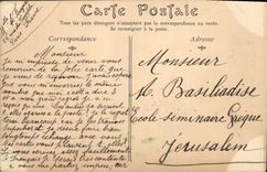 CPA Paris Le Boulevard et l'Eglise Saint Augustin 