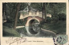 CPA Paris Parc Monceau 