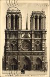 CPA Paris Notre Dame facade 