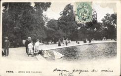 CPA Paris Jardin des Tuileries 