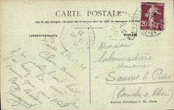 CPA Paris Le Square d'Anvers et le Sacre Coeur Vue Generale 