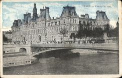 CPA Paris L'Hotel de Ville 