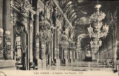 CPA Paris L'Opera Le Foyer 