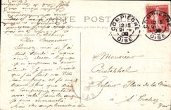 CPA Compiegne Eglise Saint Jacques Nef lateral