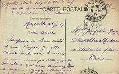 CPA Marseille Anscenseur de N D de la Garde 