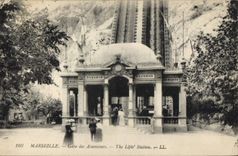 CPA Marseille Gare des Ascenseurs 
