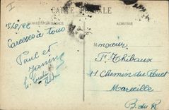 CPA Marseille N D de la Garde vue du Boulevard Gazzino 