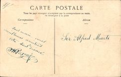 CPA Marseille Sommet de l'Anscenseur de Notre Dame de la Garde la Sortie 