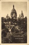 CPA Paris Montmartre Souvenir du Sacre Coeur 
