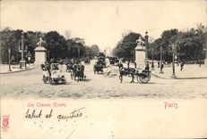 CPA Paris Les Champs Elysees 