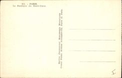 CPA Paris La Basilique du Sacre Coeur 