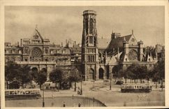 CPA Paris En Flanant L'Eglise Saint Germain l'Auxerrois 