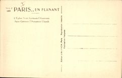 CPA Paris En Flanant L'Eglise Saint Germain l'Auxerrois 
