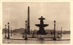CPA Paris Place de la Concorde 