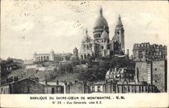 CPA Basilique du Sacre coeur de Montmartre V N Vue generale cote SE 