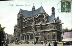 CPA Paris Eglise Saint Eustache 