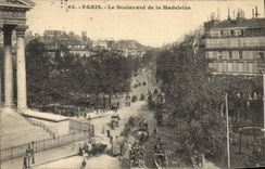 CPA Paris Le Boulevard de la Madeleine 