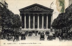CPA Paris La Madeleine et la Rue Royale 