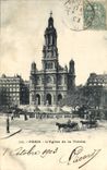 CPA Paris l'Eglise de la Trinite 
