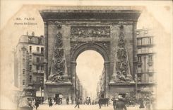 CPA Paris Porte St Denis 