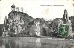 CPA Paris Les Buttes Chaumont 