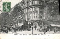 CPA Paris Theatre du Vaudeville deb Italiens 