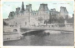 CPA Paris l'Hotel de Ville 