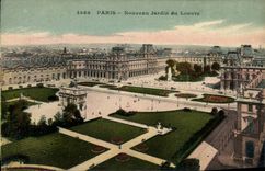CPA Paris Nouveau Jardin du Louvre 