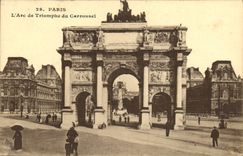 CPA Paris L'Arc de Triomphe du Carrousel 