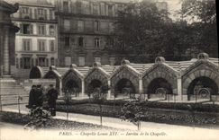CPA Paris Chapelle Louis XVI Jardin de la Chapelle 