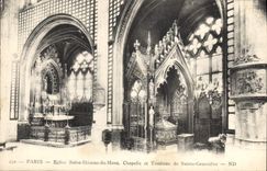 CPA Paris Eglise Saint Etienne du Mont Chapelle et Tombeau de Sainte Geneviere 