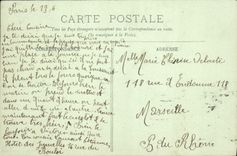 CPA Paris Ministere des Finances et les Tuileries 