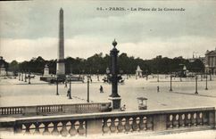 CPA Paris La Place de la Concorde 